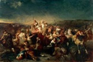 Attila - Eugène Delacroix